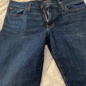 Men’s lucky brand size 3430 221 Street dark jeans worn two times